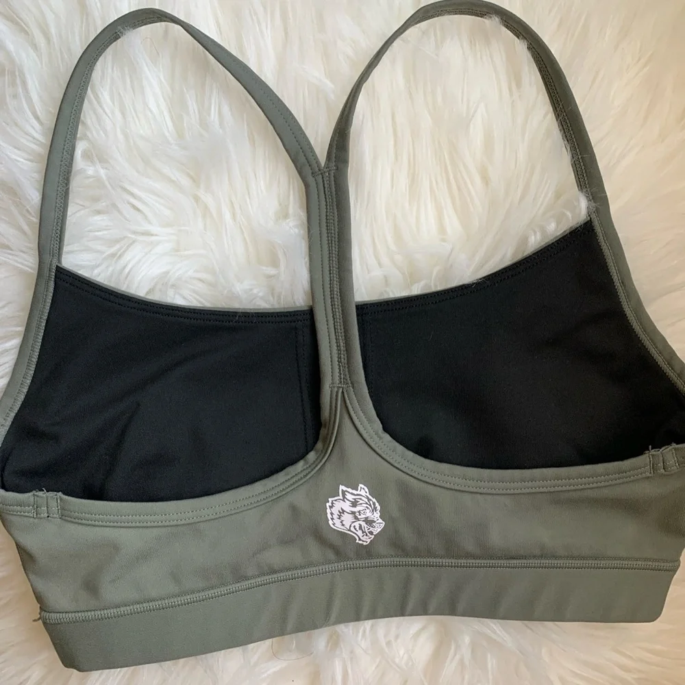 Darc Sport Wolves Grey Sports Bra - Picture 4 of 6